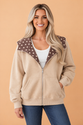 The Hazel Mae Polka Dot Sweatshirt
