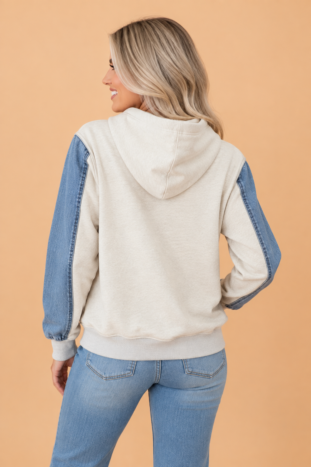 The Elsie Denim Hoodie