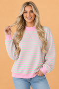 The Hallie Stripe Sweatshirt