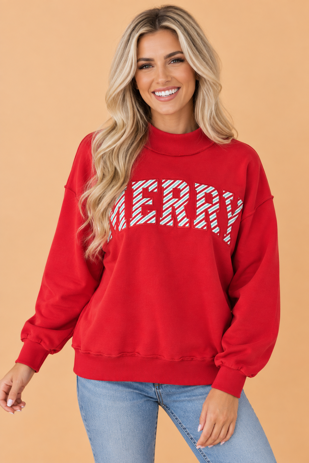The Merry Candy Cane Sweatshirt