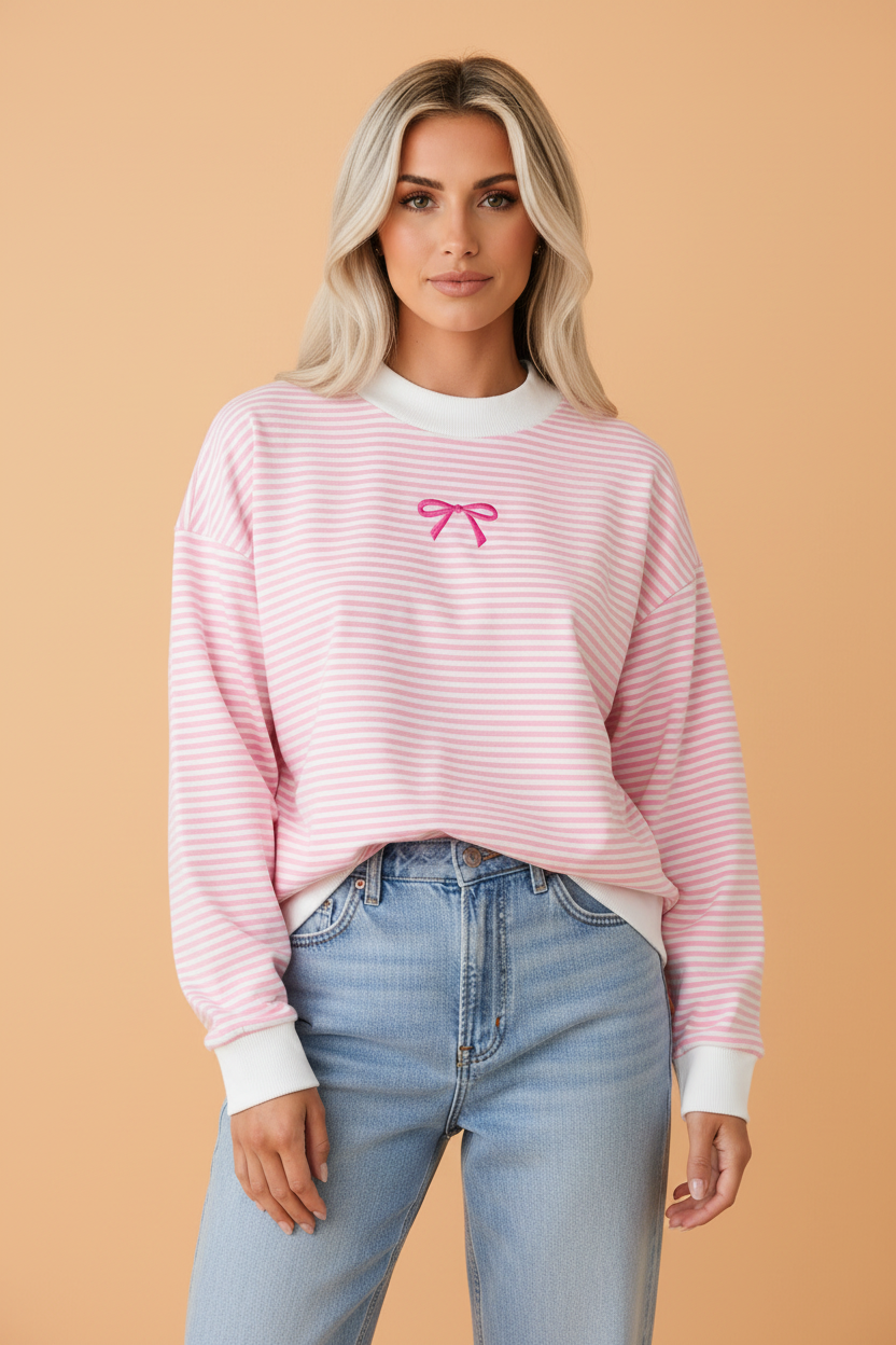 The Blakely Bow Sweatshirt