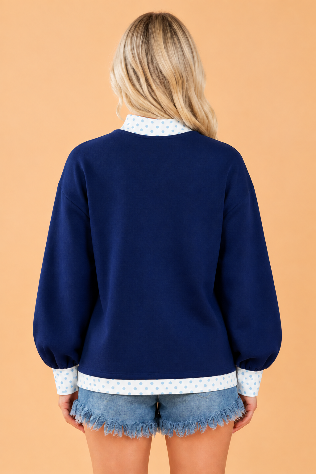The Grace Polka Dot Sweatshirt