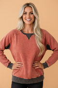 The Claire Mineral Wash Sweatshirt