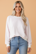 The GiGi Gingham Sweatshirt