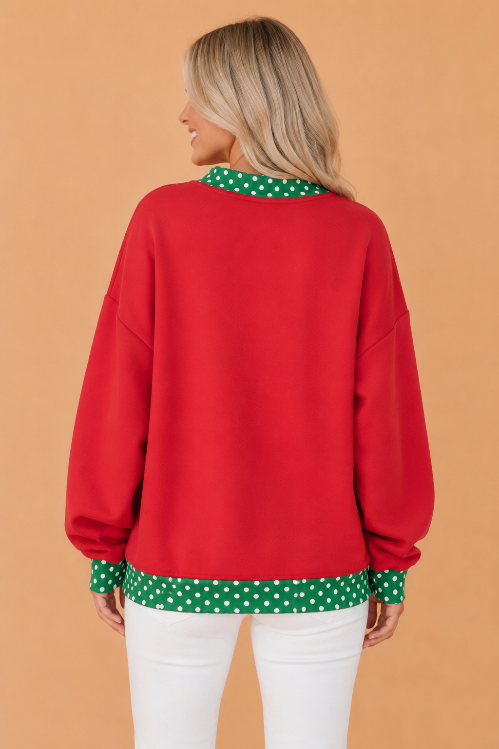 The Polly Polka Dot Sweatshirt