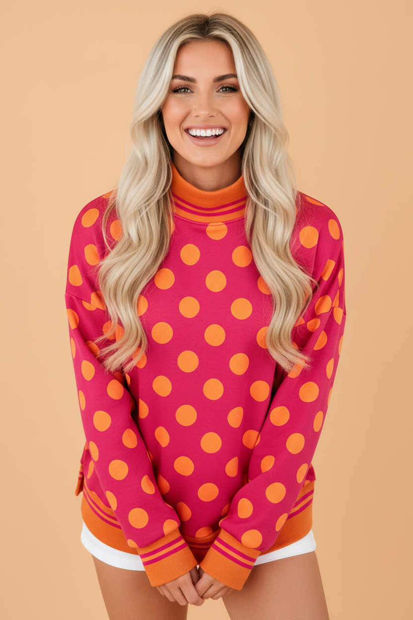 The Posie Polka Dot Sweatshirt