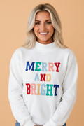 The Merry & Bright Christmas Sweatshirt