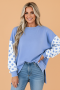 The Nettie Polka Dot Sweatshirt
