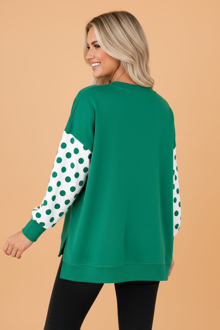 The Posie Polka Dot Sweatshirt