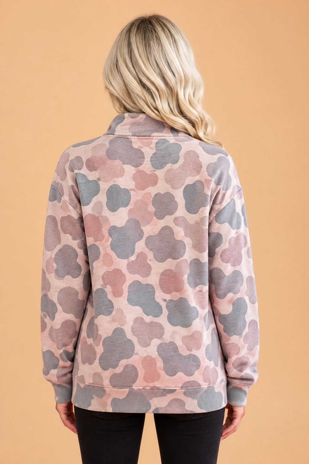 The Lottie Camo Pullover Top