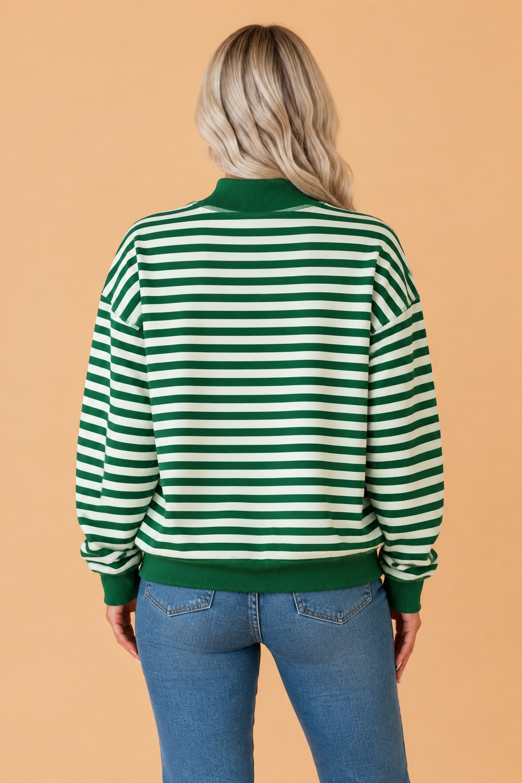 The Tinsel Town Striped Sweatshirt