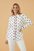 The Millie Kate Polka Dot Buttoned Shirt