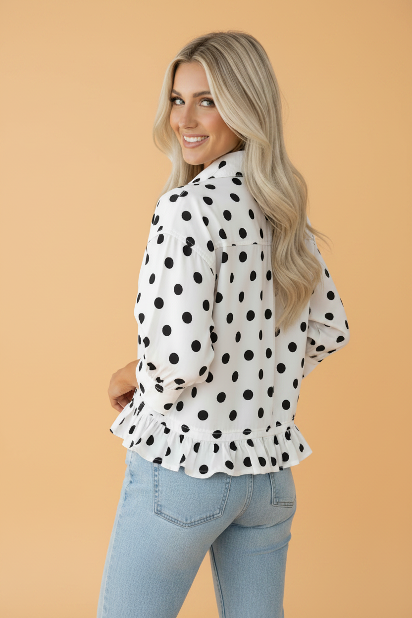 The Dottie Peplum Top