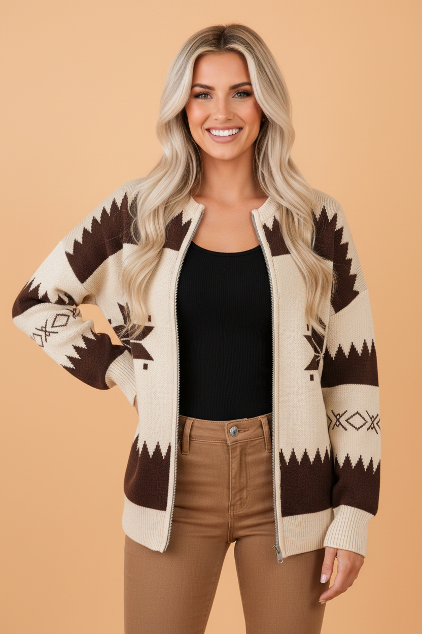 The Willa Jane Sweater Knit Cardigan