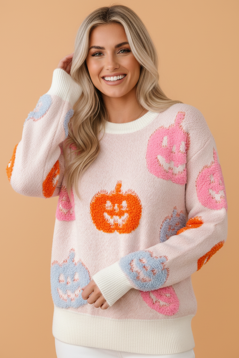 The Pumpkin Kisses Sweater