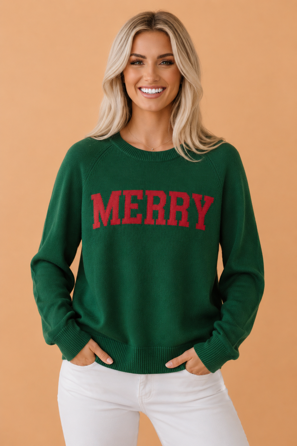 The MERRY Cozy Christmas Sweater