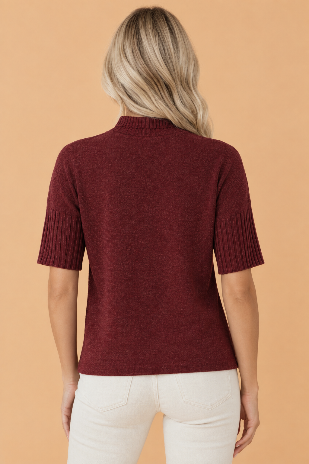 The Maren Mock Neck Sweater