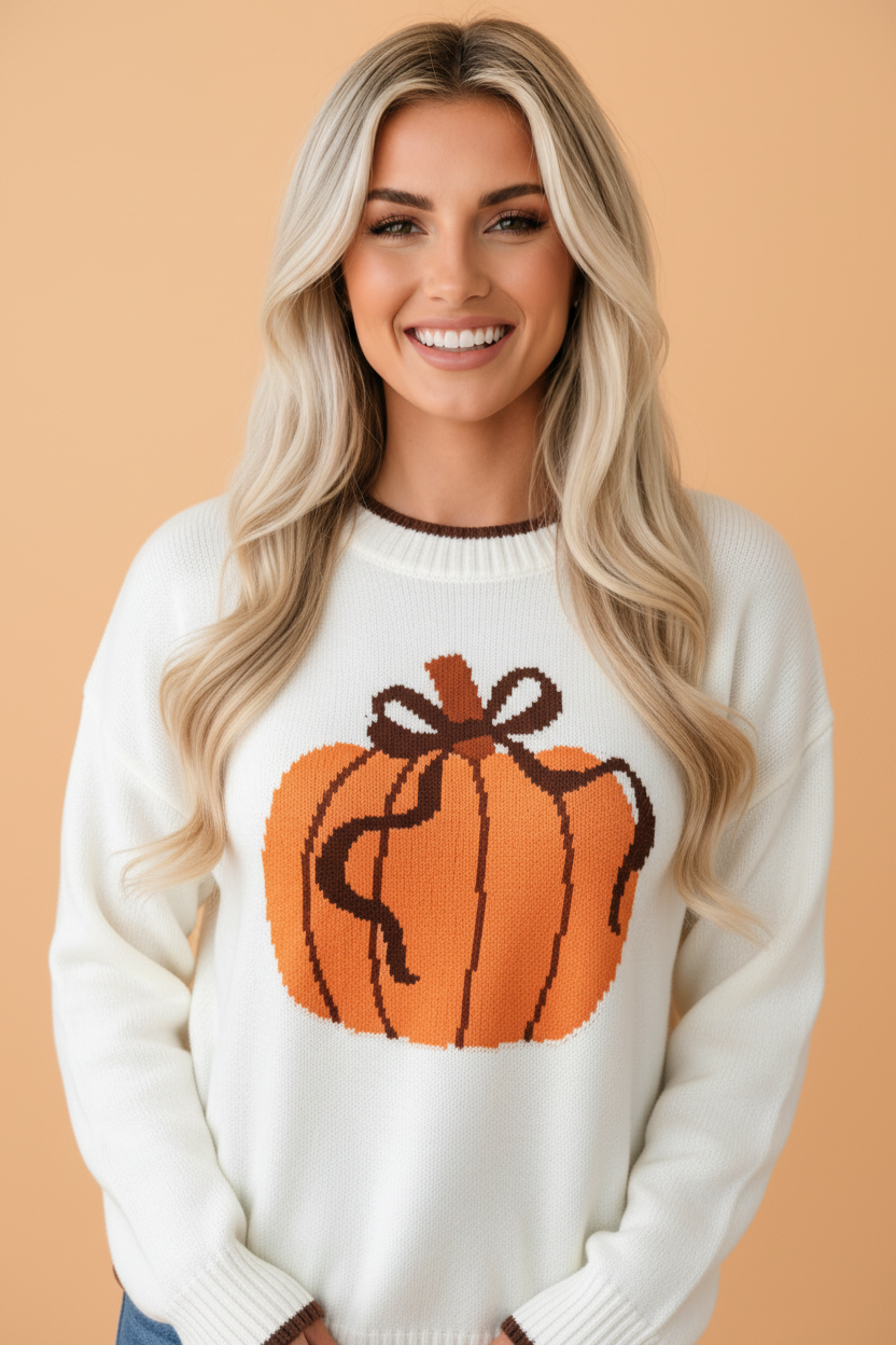 The Miss Pretty Pumpkin Sweater