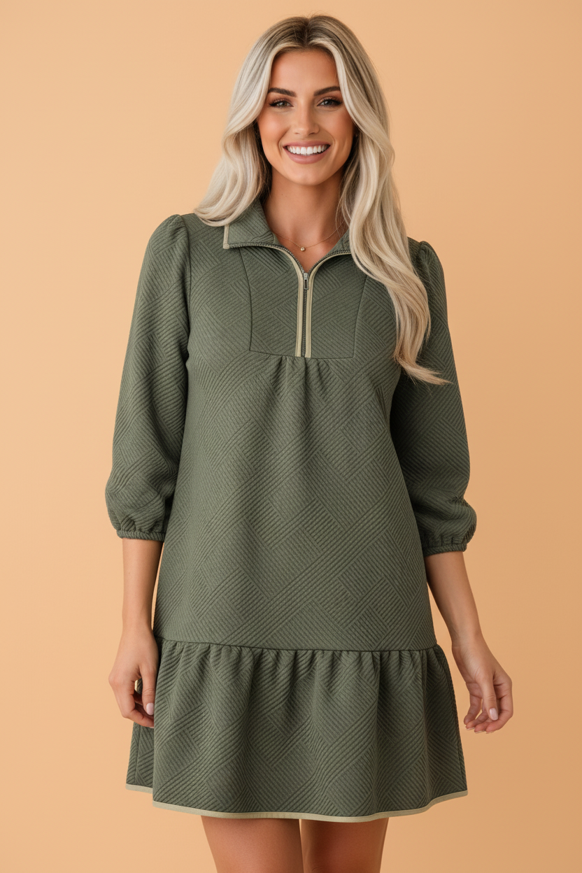The Lottie Textured Dress