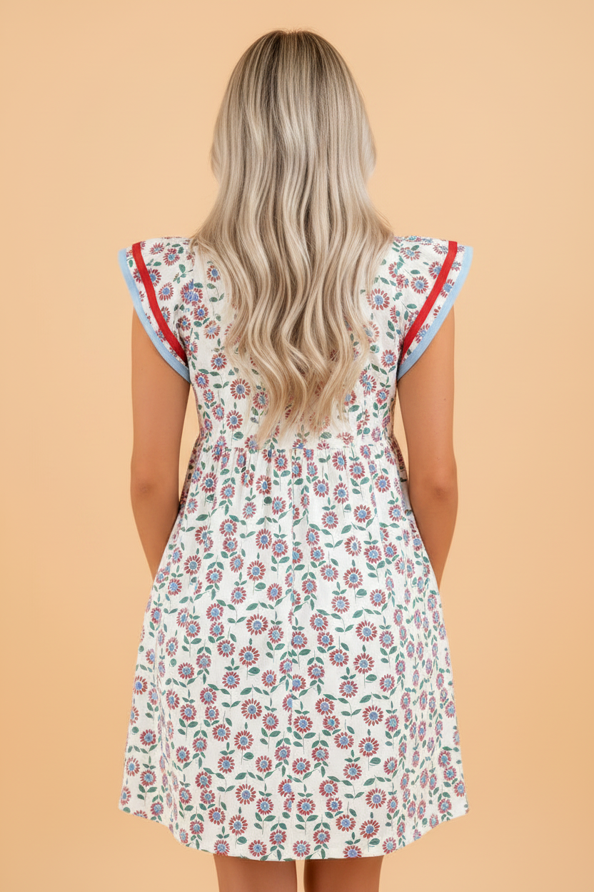 The Colette Floral Dress