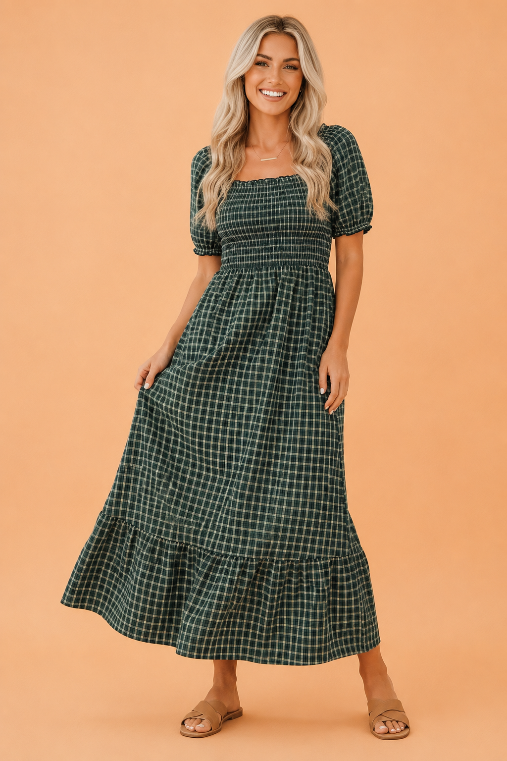 The Wren Plaid Dress