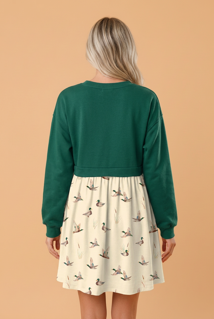 The Maddie Mallard Dress