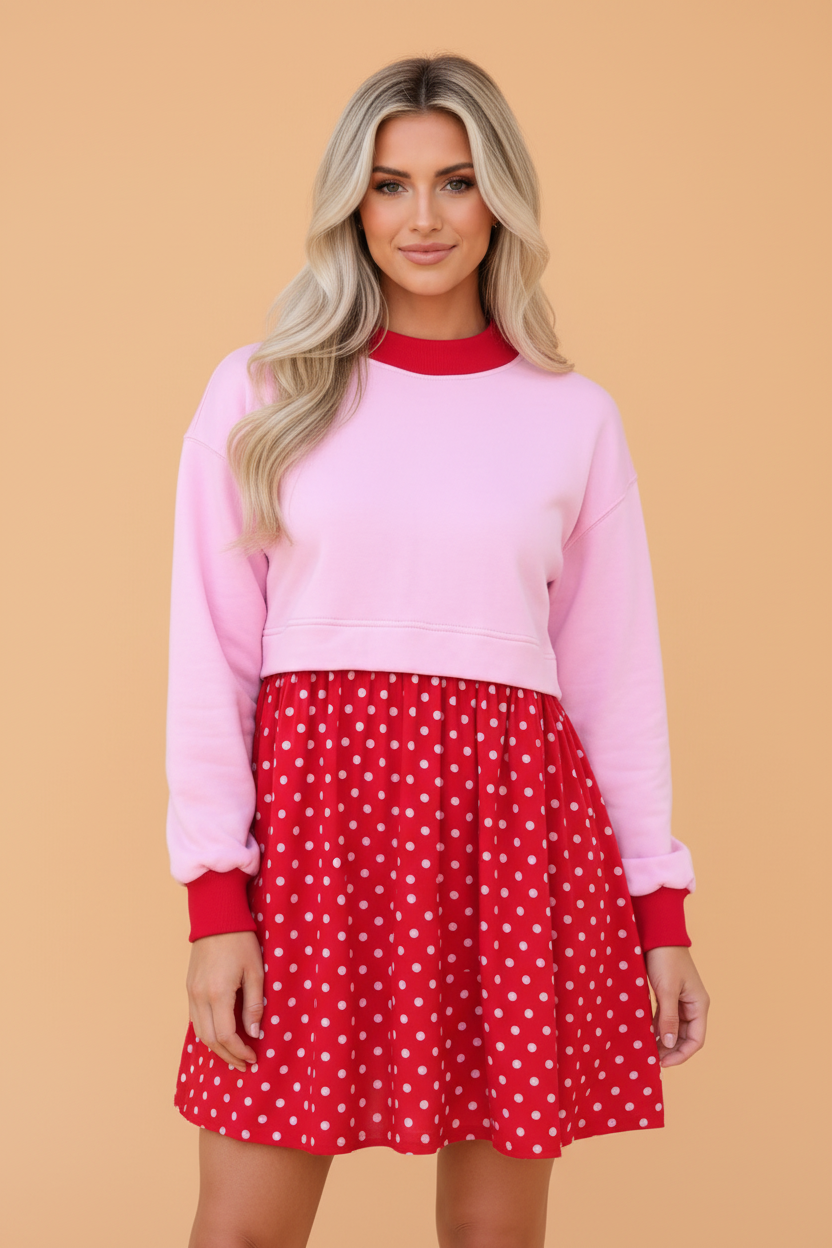 The Daisy Polka Dot Dress