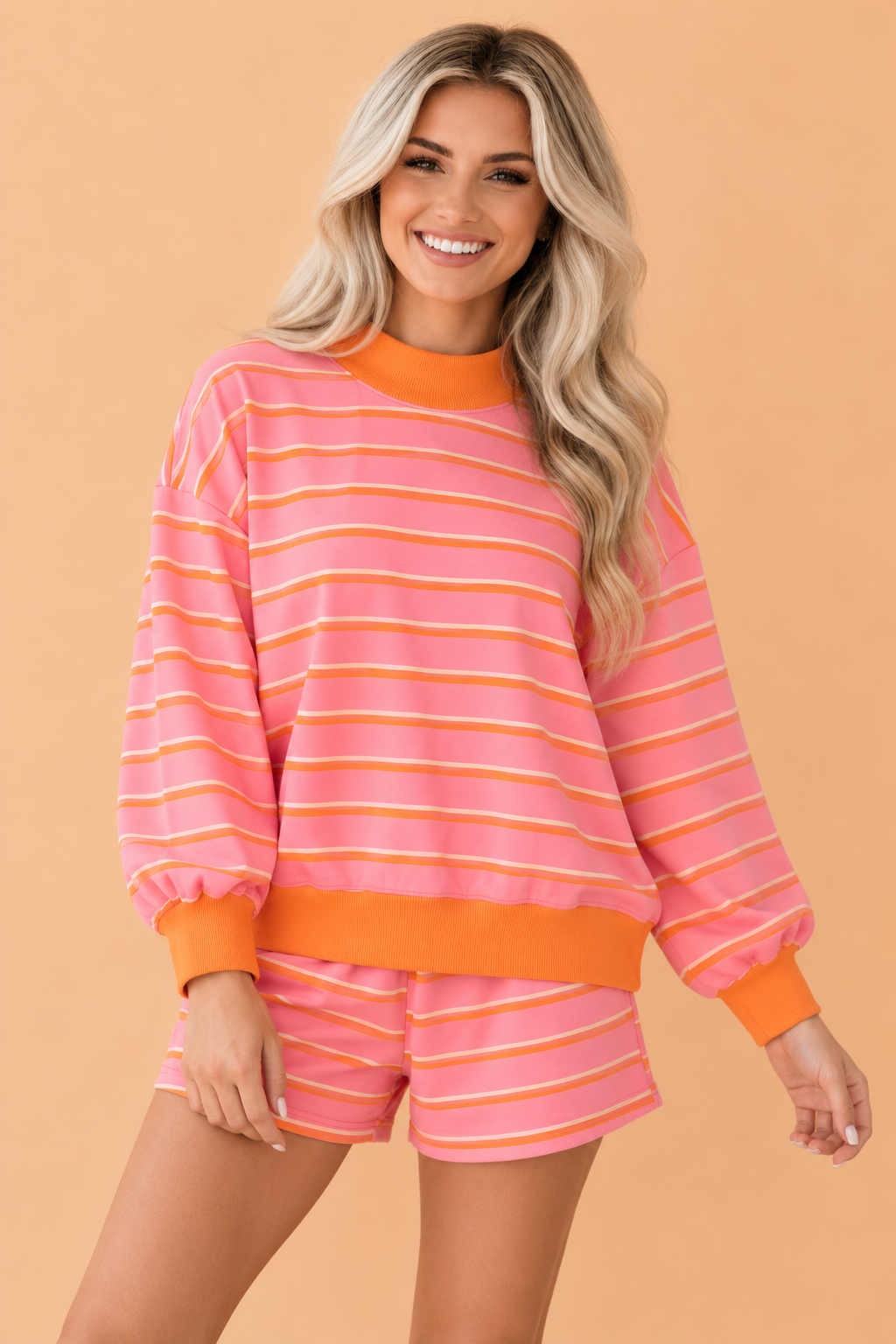The Poppy Stripe Set