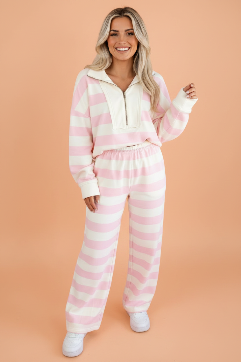The Eloise Stripe Lounge Set