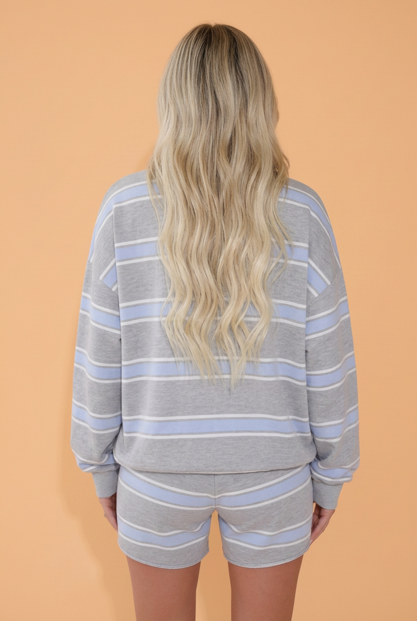 The Lily Stripe Lounge Set