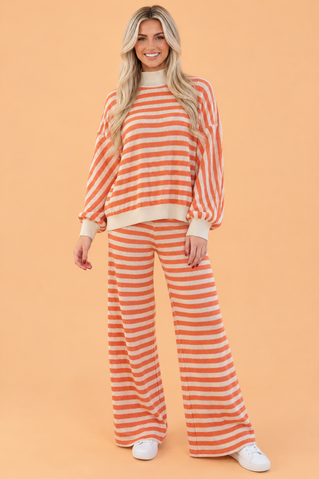 The Tess Stripe Lounge Set