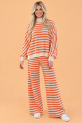 The Tess Stripe Lounge Set