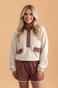 The Mila Polka Dot Lounge Set