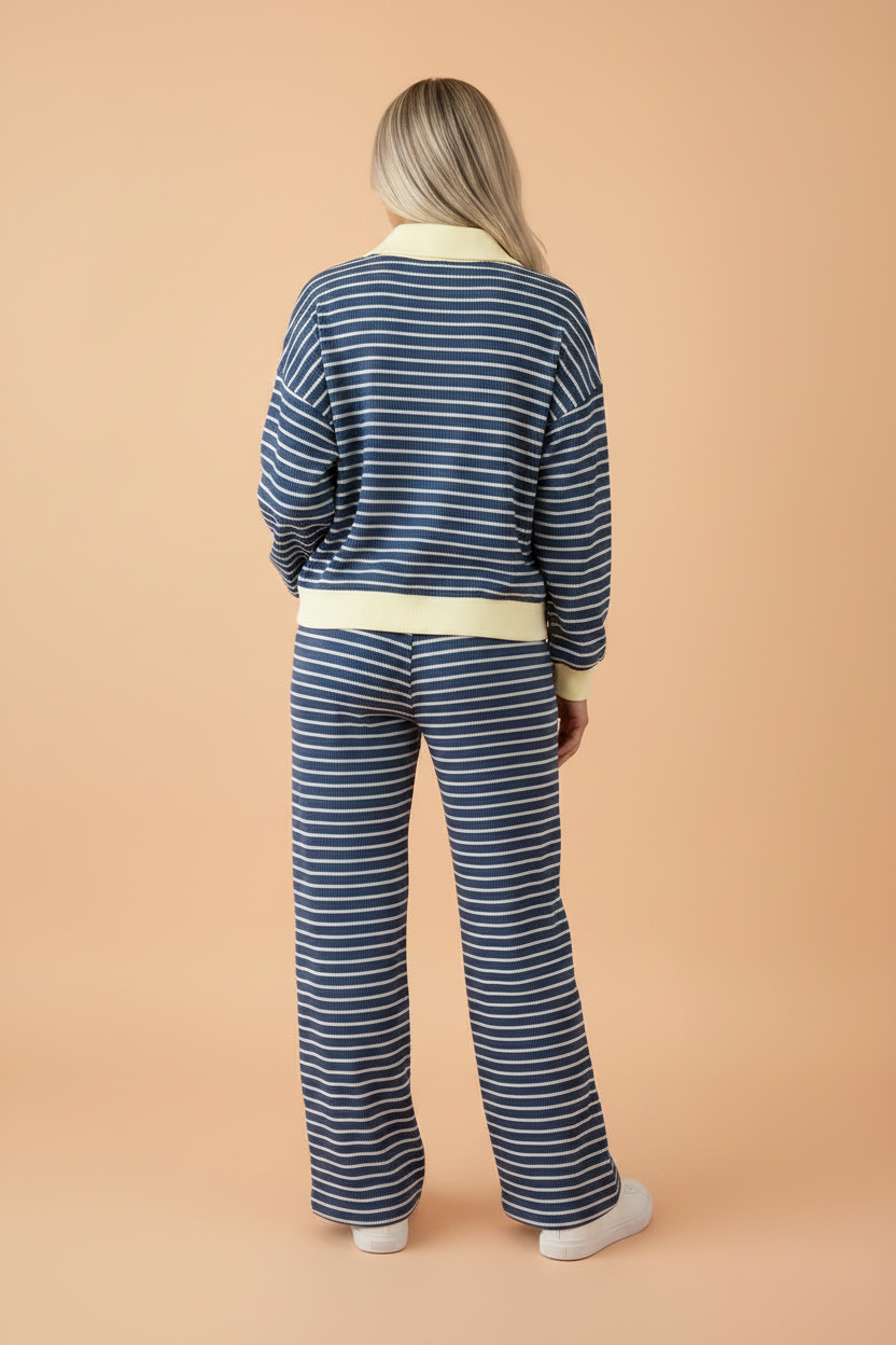 The Kingsley Stripe Lounge Set