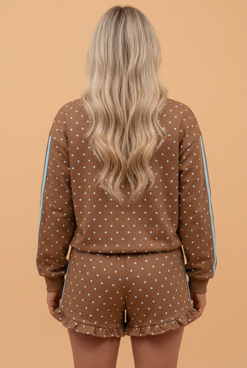 The Maisie Polka Dot Lounge Set