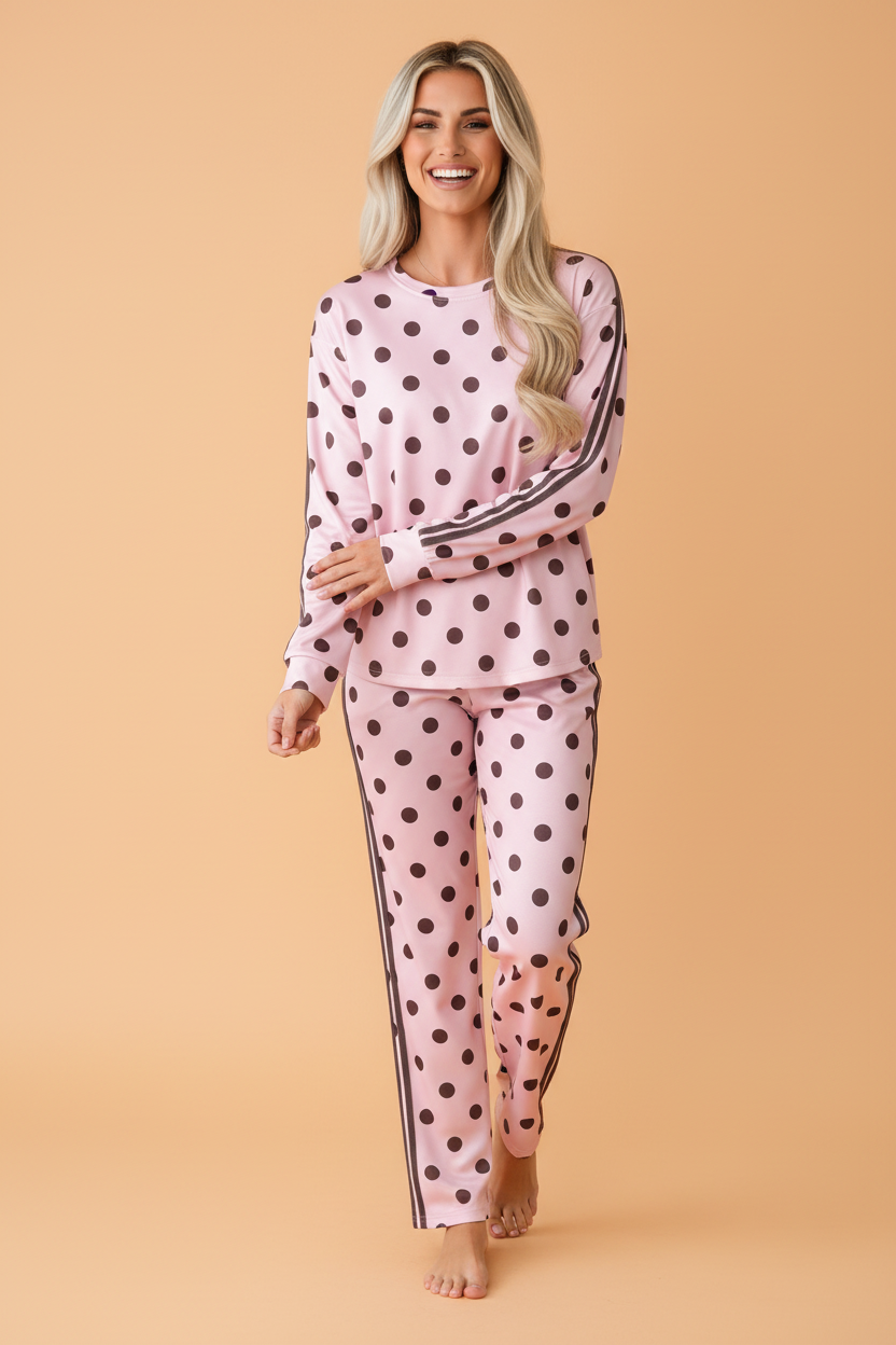 The Posie Polka Dot Lounge Set
