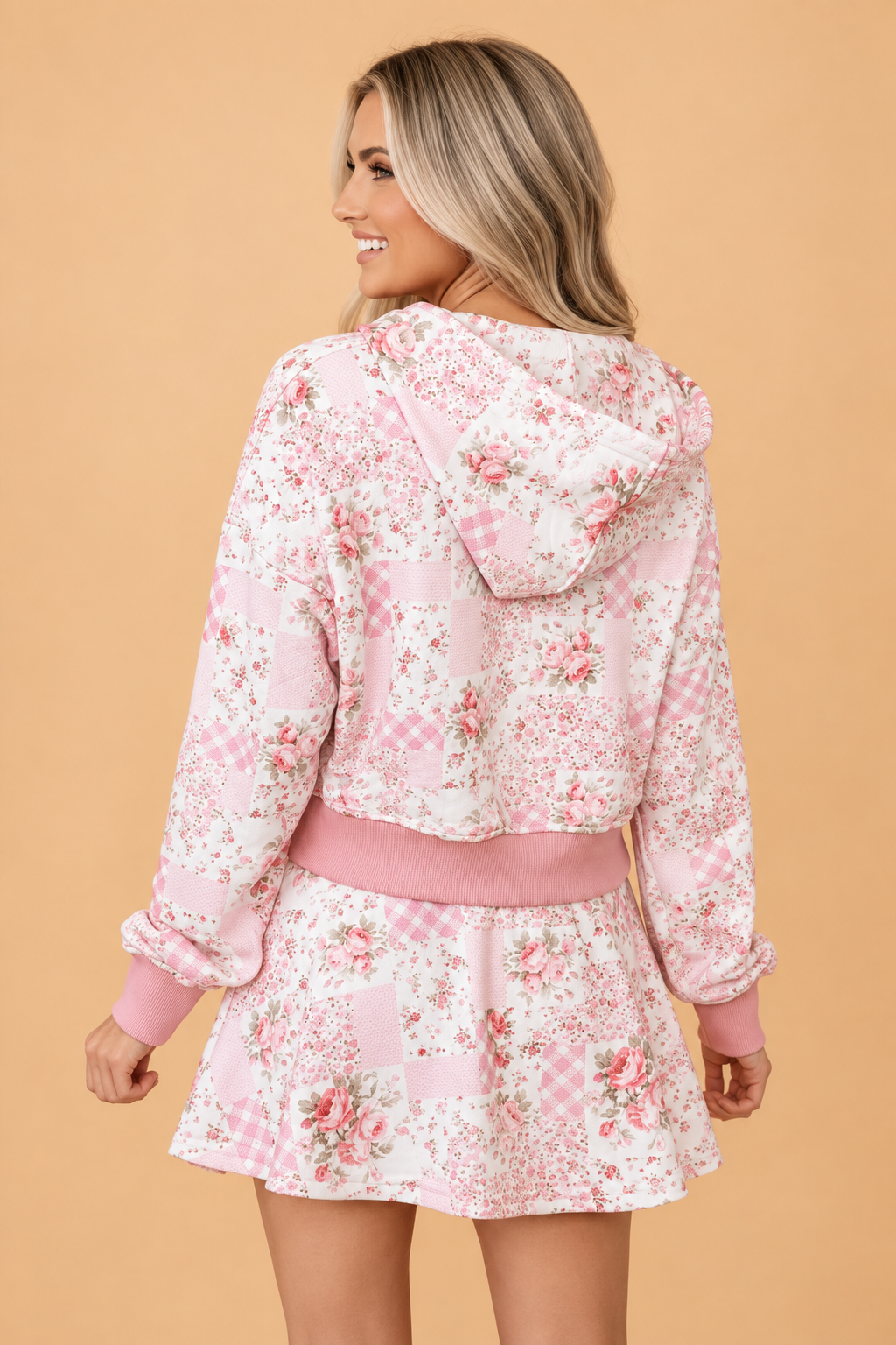The Gracelyn Kate Floral Skort Set