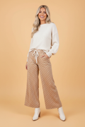 The Pippa Polka Dot Drawstring Pants