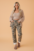The Scottie Camo Denim Studded Jeans