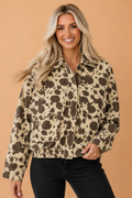 The Annabelle Cow Print Jacket