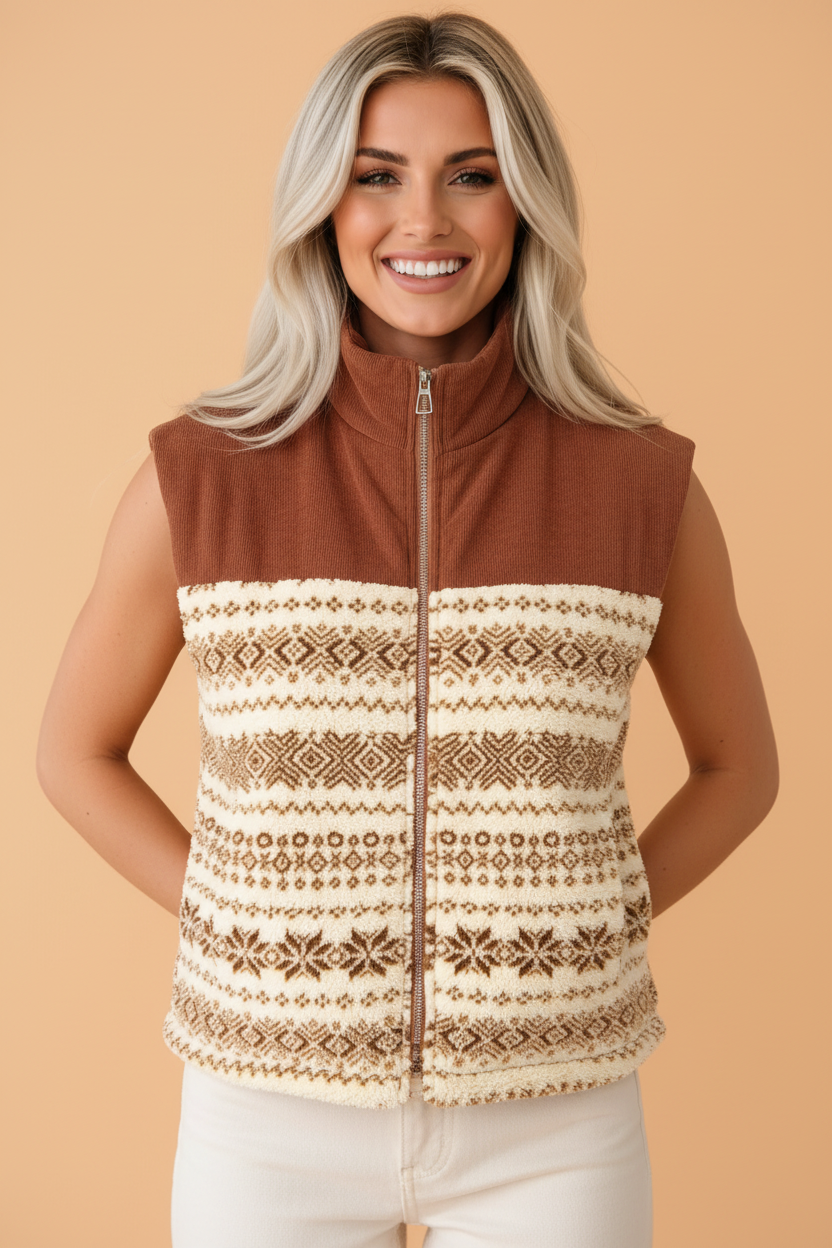 The Aspen Fleece Vest