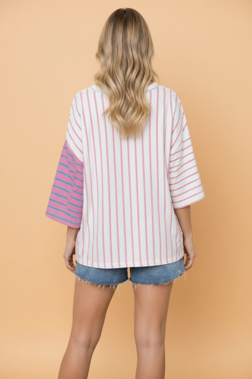 The Piper Stripe Tee