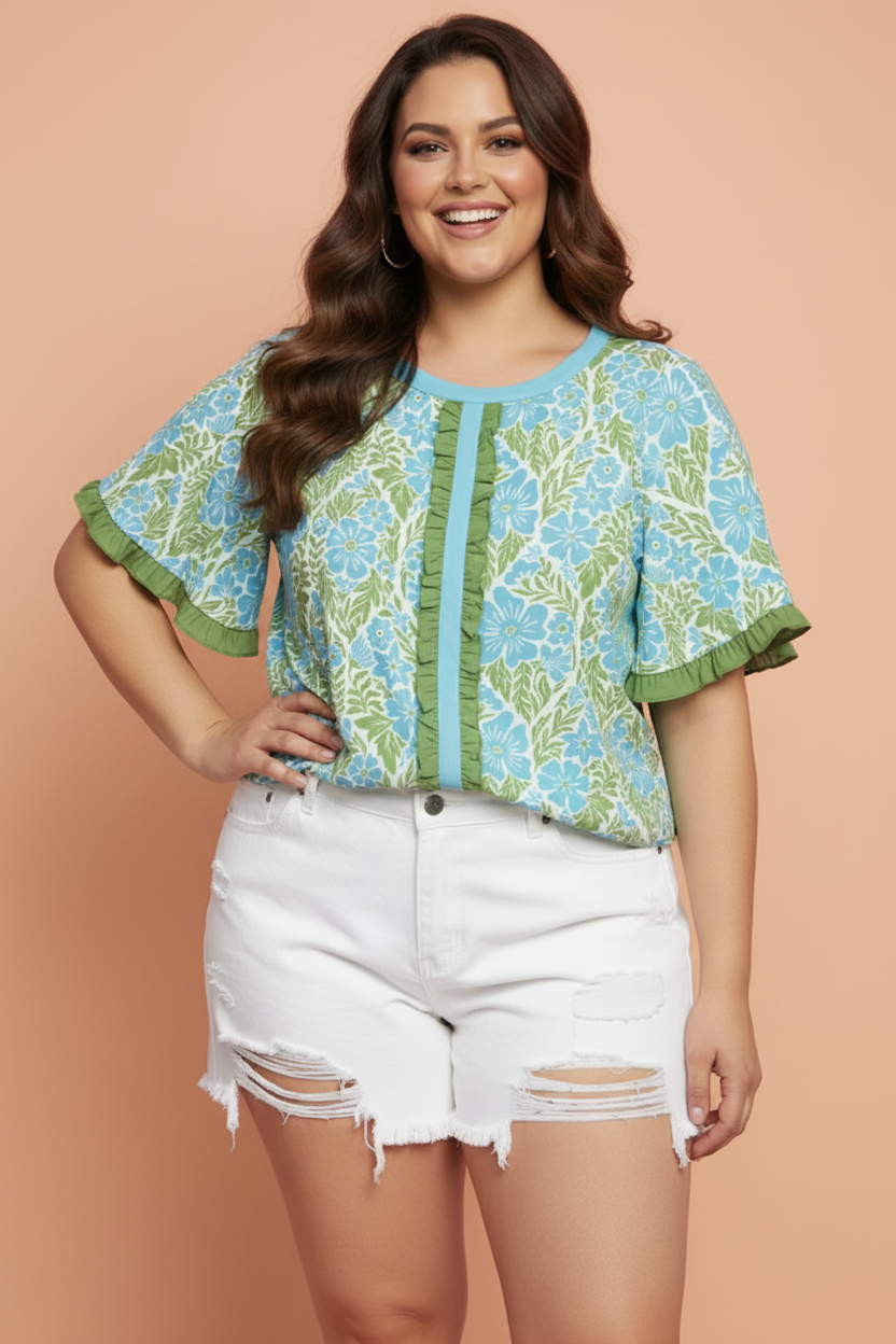 The Delilah Floral Blouse