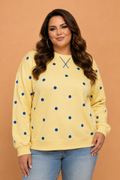 The Addison Polka Dot Sweatshirt