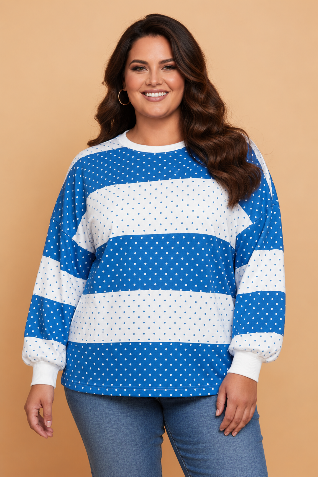 The Emmie Polka Dot Top