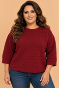 The Ruby Kate Quilted Blouse