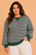 The Lucy Stripe Sweatshirt