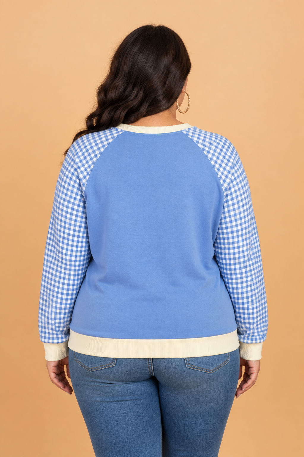 The Lexie Gingham Sweatshirt