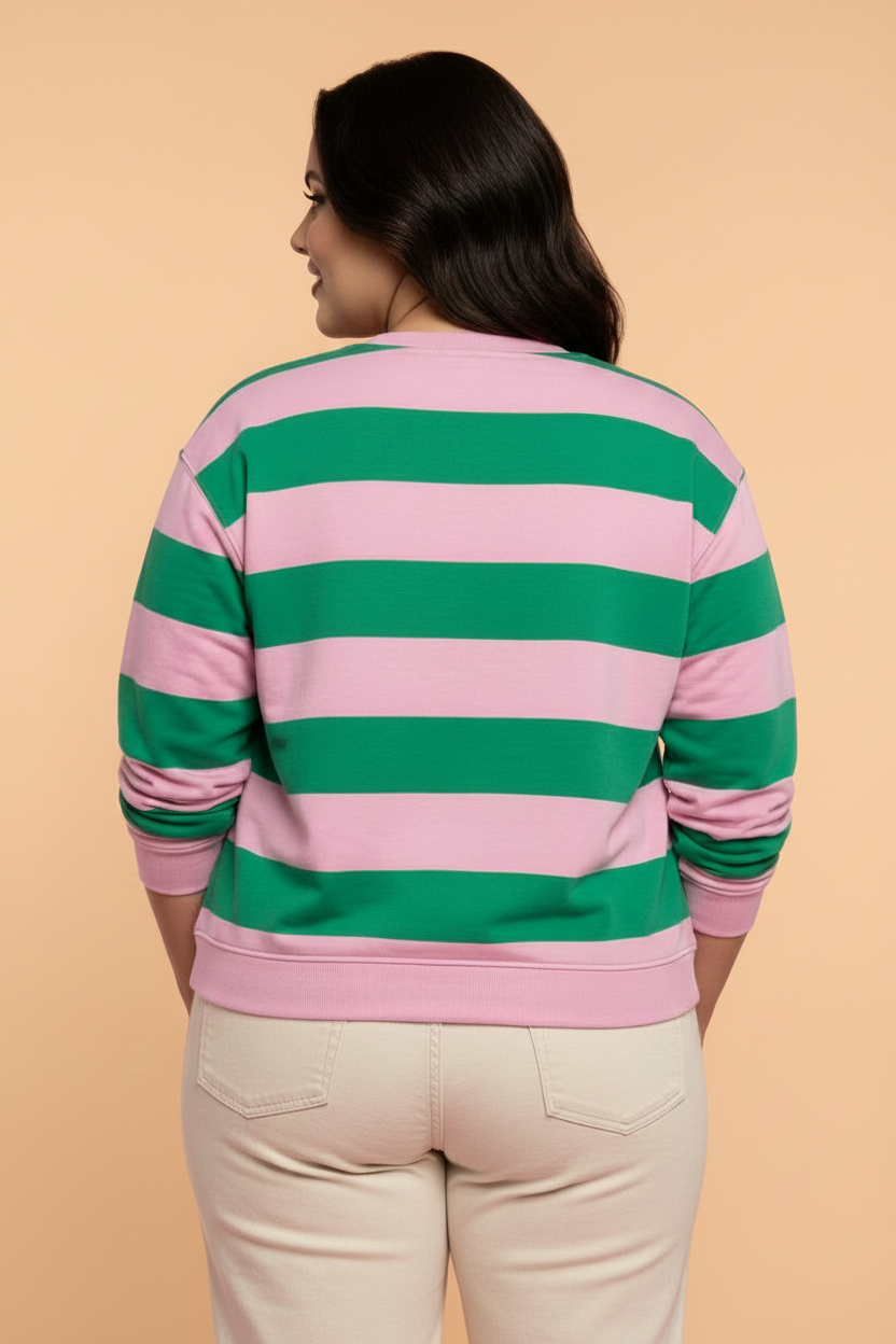 The Jolly Jane Stripe Sweatshirt