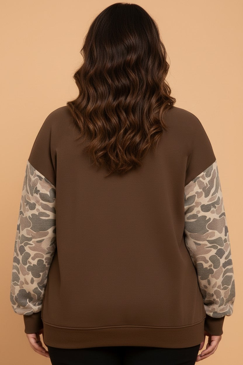 The Nellie Camo Sweatshirt